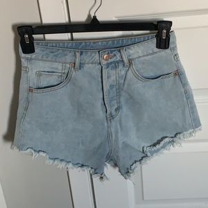 Cropped shorts